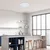 Rabalux LED plafonjera sa daljinskim Alenzo, 36W, 3000-6000K, 42cm, IP44, Bela