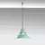 Conceptum Hypnose Luster Tibet, 34-123cm, O34 cm, E27 , Tirkizni