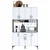 Hanah Home Komoda 120x198,6x40cm Bela