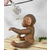 Guca 993 REBORN MONKEY - realistični opičji mladiček s polnim ohišjem iz vinila - 32 cm