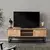 Hanah home TV Komoda Belinda 140 Crno-Hrast