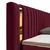 Boxspring Krevet Minola Gold Exkluziv 160/200 cm , boja crnog vina