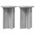 Stalak za biljke 2 pcs Siva sonoma O29,5 x 40 cm