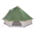 Tipi šator s krovom s pohranom Zelena 400 x 346 x 250 cm taft