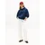 TOMMY HILFIGER Majica temno modra/bela