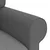 Sofa Tamno siva 95 x 82 x 80 cm tkanina