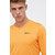Sportska majica dugih rukava Jack Wolfskin Sky Thermal boja: narančasta, melanž