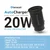 TERACELL Auto punjač Evolution Tc-10 Pd 20W, USB Qc3.0, 15W, Crni