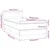 Krevet box spring s madracem LED svjetlosivi 90x190 cm baršun