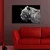 Wallity Slika na platnu sa LED osvetljenjem 45x70cm