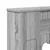 Okvir za kamin Siva Sonoma 93 x 20 x 89 cm Konstruirano drvo