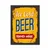 Wallity Uramljena slika Ice Cold Beer, 35x45 cm