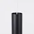 Sollux SL.1869 - Luster na sajli LAGOS 2xGU10/10W/230V crna