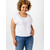 Urban Classics Curvy Majica, bela