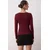 Trendyol Milla ženska bluza Twoaw26Bz00088, bordo