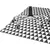 Decormat Podloga za stol Triangles 120x90 cm 2 cm