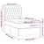 Vidaxl Box spring postelja z vzmetnico temno siva 100x200 cm blago