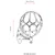 Opviq Spoljna zidna lampa BAP-68081-BSY-M6-OP, 34 cm, IP65, E27, Crna