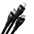 Polnilni kabel Baseus Flash Series II - 3v1 polnilni kabel iz USB v USB-C, Lightning in Micro USB priključke ter hitrim polnjenjem 100W - 1.2m - črn