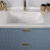 HANAH HOME Kupatilski ormarić sa umivaonikom i ogledalom (2 komada) Noble 80 Light Blue