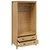 Vidaxl Garderobna omara s predalom HILL Medeno rjava 84 x 50 x 170 cm