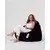 Atelier del Sofa Lazy bag Crni