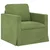 Set sofe 2 pcs Svijetlo zelena 228 x 78 x 80 cm Baršun
