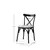 Hanah Home Set trpezarijskih stolica Ekol 286 V2, 2 komada, Beli