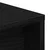 Stol Crni hrast 200 x 50 x 76 cm Konstruirano drvo