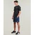 New Balance SMALL LOGO JERSEY TEE Črna