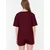 Trendyol Milla Ženski set pidžame Thmss22Pt0524, Bordo