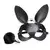 Tailz Bunny Tail Anal Plug and Mask Set Black