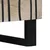 vidaXL Posteljne mize Bela in črna 50 x 33 x 60 cm Les in MDF