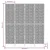 shumee vidaXL 4-delni paravan rjave barve 163x180 cm vodni hijacint