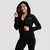 GymBeam Ženska dukserica Limitless Zip Up Black