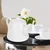 shumee Bela porcelanasta posoda za kavo in čaj 2 l