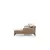 Atelier del Sofa Ugaona garnitura Petra R 145x69x87cm Bela