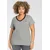 Levis® Plus Majica Perfect V-Neck Tee   črna / bela
