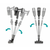 Hisense Stapni usisivac HSN HVC6134W VC3919