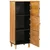 Highboard Svjetlosmeđa 40 x 33 x 110 cm masivno drvo manga