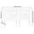 Vidaxl vidaXL Vzglavje postelje z LED modro 200x7x118/128 cm blago