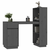 Radni stol sivi 110 x 53 x 117 cm od masivne borovine