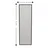 Hanah Home Ogledalo Tessa, 50x160cm, Crno