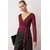 Trendyol Milla ženska bluza Twoaw26Bz00226, bordo