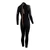 Zone3 womens active-flex wetsuit black/orange m/l