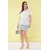 Trendyol Curve Ženska bluza Tbbss25Af00074, Bela