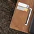 shumee Denarnica Spacecase za Galaxy S25 Edge svetlo rjave barve