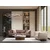 Atelier del Sofa Sofa sa 4 sedišta Pavia, 260x90x75 cm, Braon