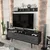 Hanah Home TV komoda Ola, 160x35x64,5 cm, Crna
