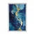 Plakat modri marmor - 20x30 silver